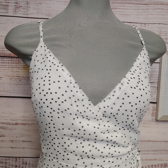 Design Lab polka dot wrap dress size XS - Picture 2 of 10